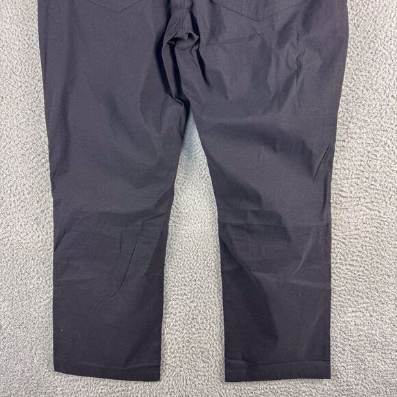 NEW Eddie Bauer Tech Pants Mens 38x30 Black Nylon Stretch Outdoor Stormrepel NWT - Picture 6 of 16